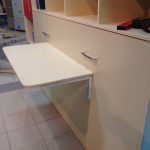 letto trasformabile con tavolo