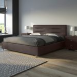 letto dal design moderno e minimalista