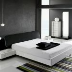 letto in stile minimalista