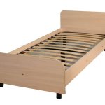 letto singolo con rete ortopedica