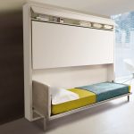 Letto singolo pieghevole all'interno