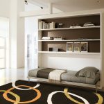 Letto singolo pieghevole comodo all'interno