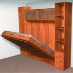 Letto pieghevole in legno