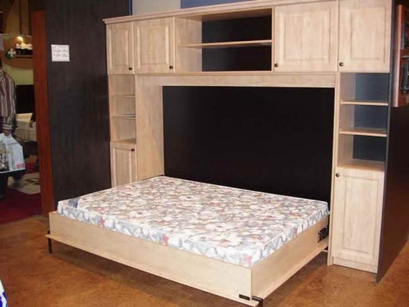 Letto pieghevole a muro