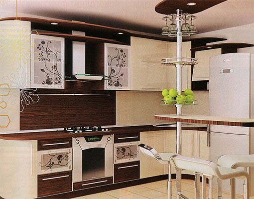 tonalità dei mobili della cucina