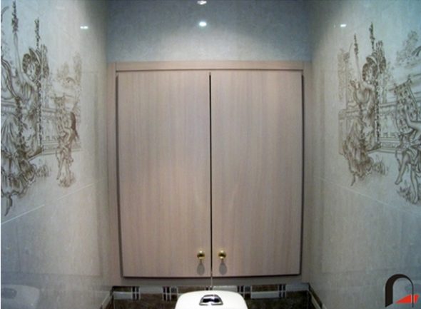 mobiletto per WC moderno