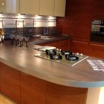 piano di lavoro della cucina