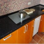 piano di lavoro della cucina