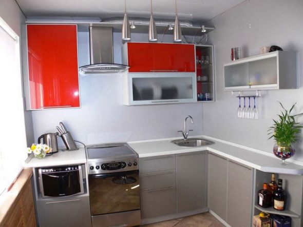 mobile cucina angolare per cucina piccola