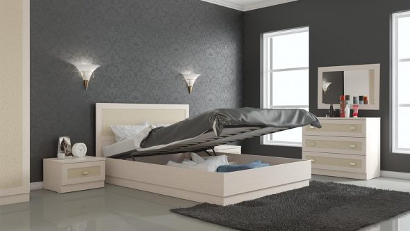 letto accogliente per appartamento