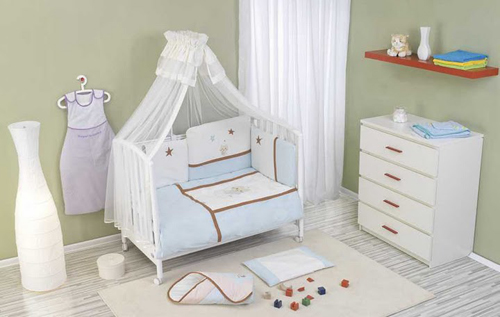 Baldacchino per lettino per bambini