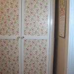 Decoupage di mobili con carta da parati