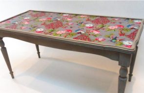 Decoupage da tavolo fai da te - idea