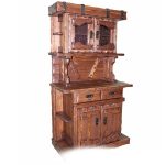 buffet in legno per una casa estiva