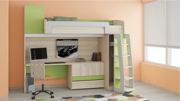 letto a soppalco