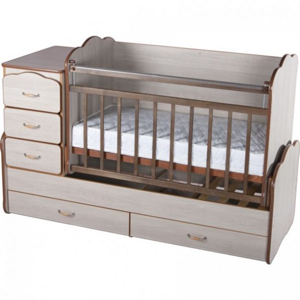 Trasformatore per letto per bambini con pendolo