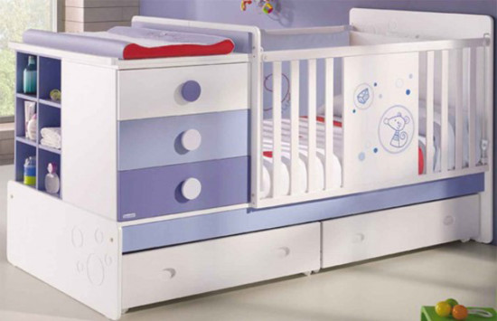 letto con fasciatoio