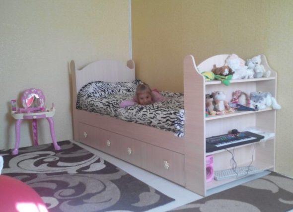Letti per bambine fai da te