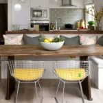 progetto cucina con divano