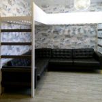 Letto a castello per adulti in stile moderno