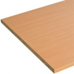 Pezzo finito in truciolare laminato