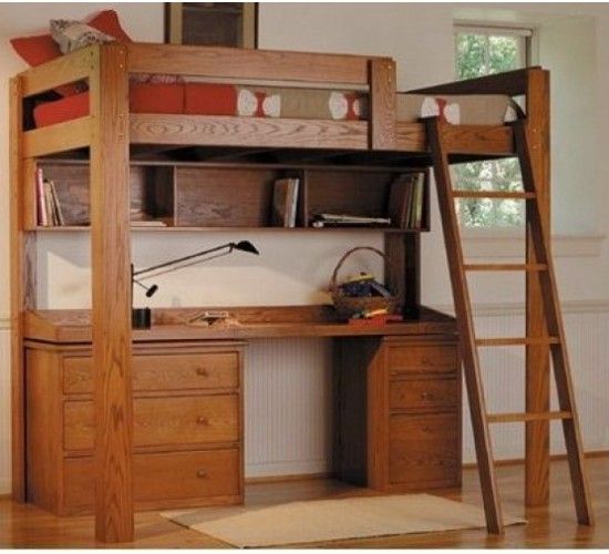 letto a soppalco per adolescenti