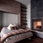 foto camera da letto in legno