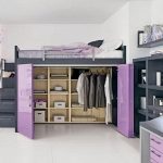 Letto sul letto a castello superiore