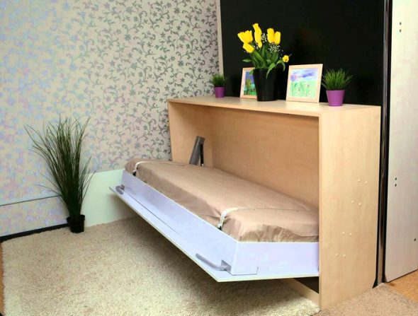 Letto trasformabile per un piccolo appartamento