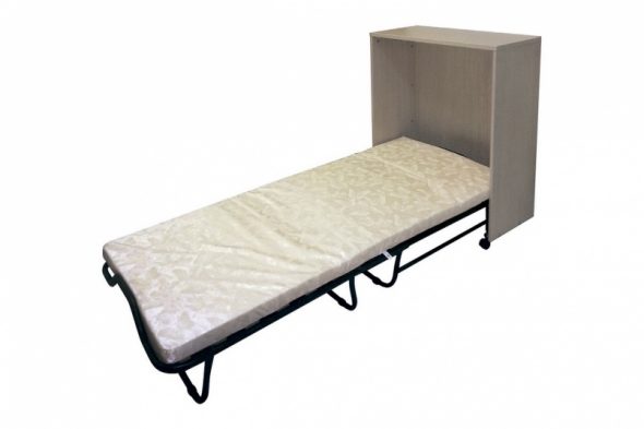 Comodino con letto pieghevole
