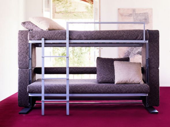 Pro e contro dell'utilizzo di un letto a castello per adulti