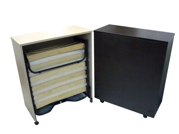 Una volta assemblato, il letto