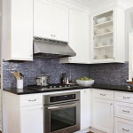 design del set da cucina bianco