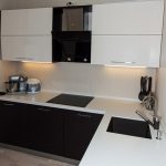 design del set da cucina bianco