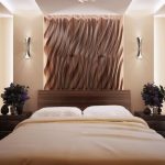 applique sopra il letto foto interno