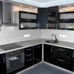 set da cucina nero