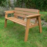 panca da giardino in legno