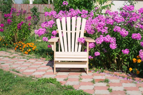 sedia da giardino