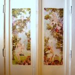 foto di una porta decoupage
