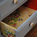 decoupage dei cassetti dei mobili