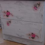 foto del comodino decoupage
