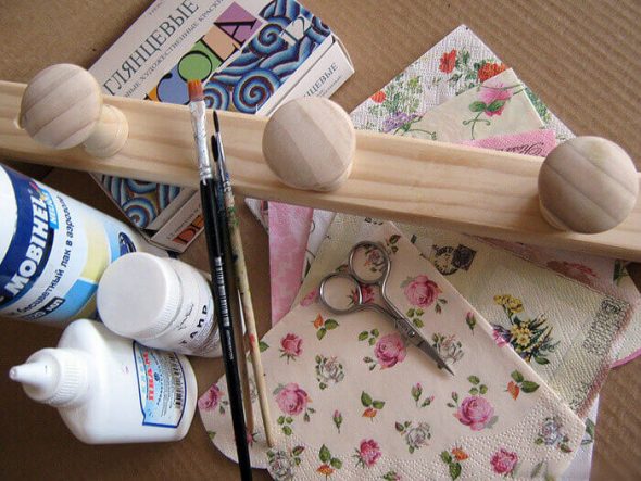 materiali per decoupage