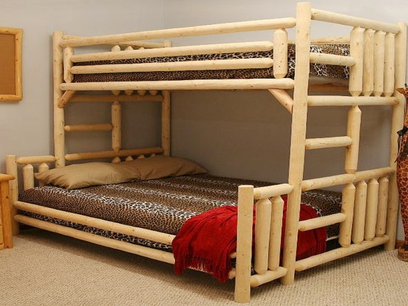 cuccetta di legno