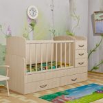 letto per bambini color latte