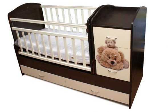 letto trasformabile per bambini wengé
