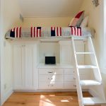 letto a soppalco per bambini bianco