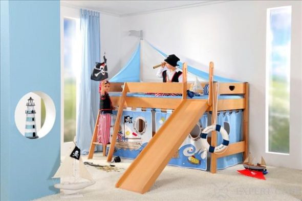 letto con scivolo