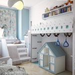 letto a soppalco per bambini con scivolo in camera da letto