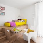 tavolo da letto a soppalco per bambini