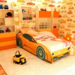 lettino per bambini auto ferrari